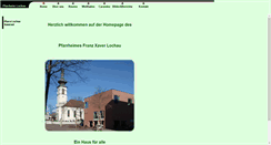 Desktop Screenshot of pfarrheim.pfarre-lochau.at